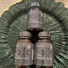 3 Pack BIOMA Probiotics Digestive Health Gut Support for Men Women 60 Capsules