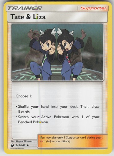 Pokemon TCG Tate & Liza Uncommon SM - Celestial Storm 148/168