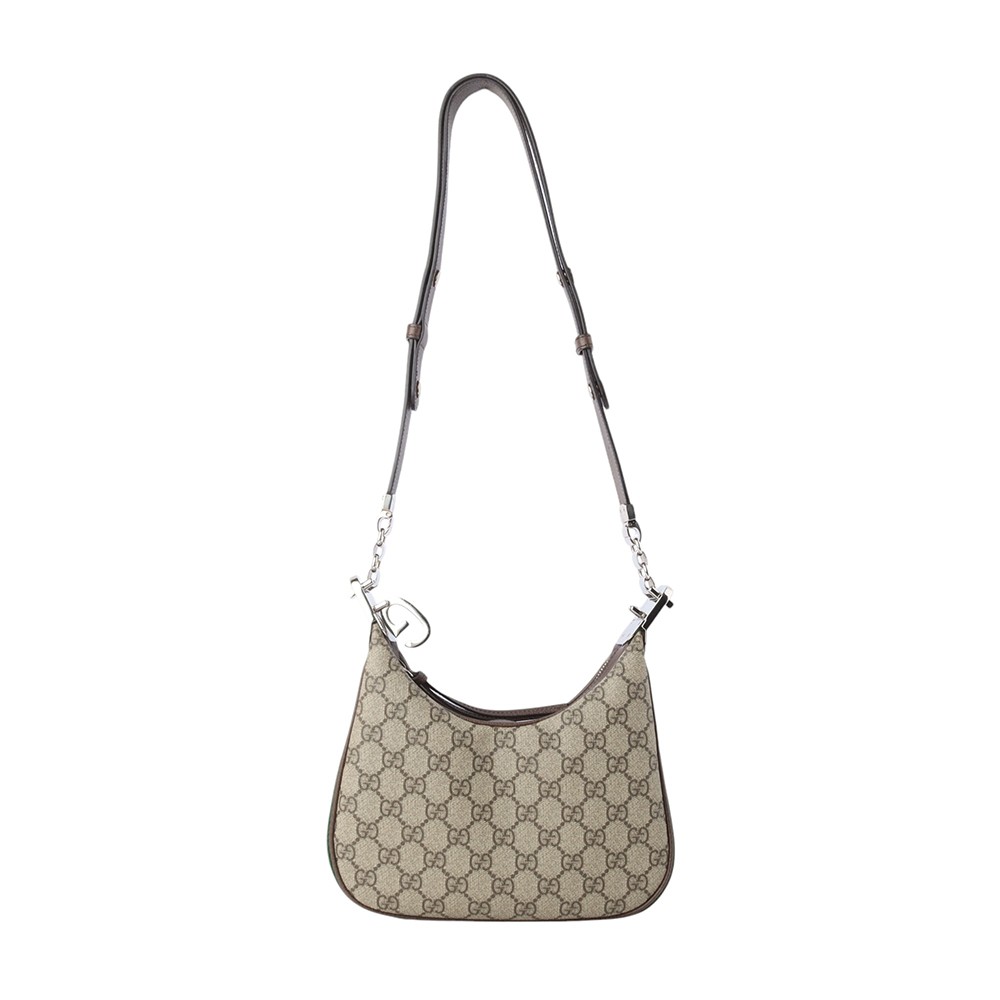 GUCCIバッグ GG ブラック〕スモール スリングバッグブラック GGスプリーム
