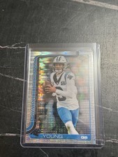 2025 Topps Chrome Football NFL Bryce Young Pulsar #40 - Carolina Panthers