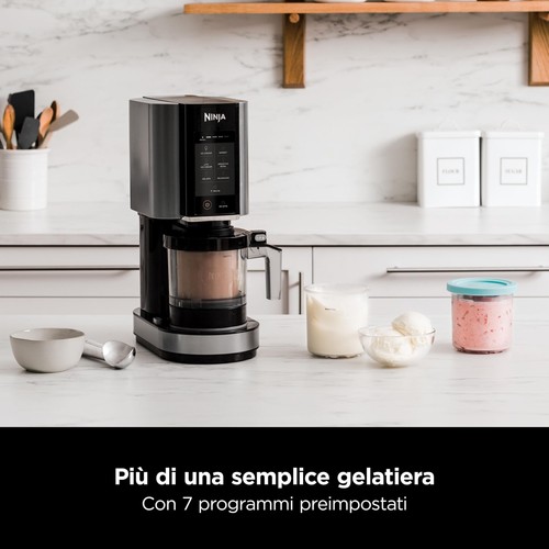 Ninja CREAMi Gelatiera macchina per gelato e dessert congelati 1,4 l 3 vasetti 7 - Foto 13 di 24