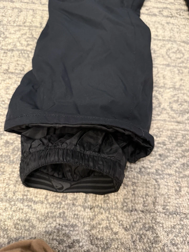 Quiksilver Pantalones de Nieve Juveniles 12 Medianos Negros Impermeables Dryflight Esquí Snowboard Foto 4 de 4