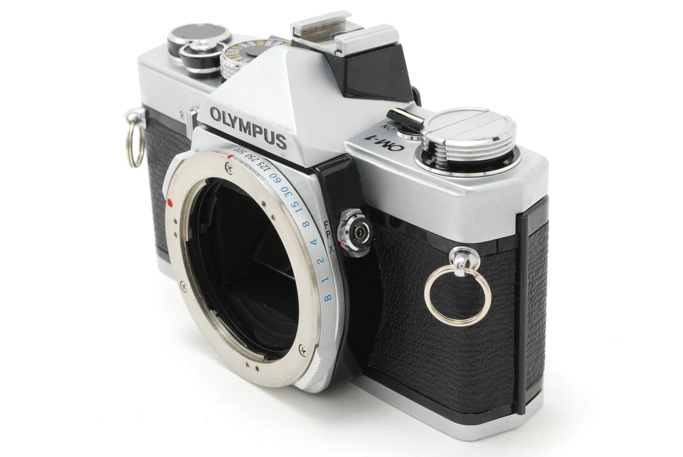 [OTTIME CONDIZIONI con tappo] Olympus OM-1 pellicola reflex F.Zuiko Auto-S 50 mm f/1.8 obiettivo dal GIAPPONE - Immagine 2 di 4