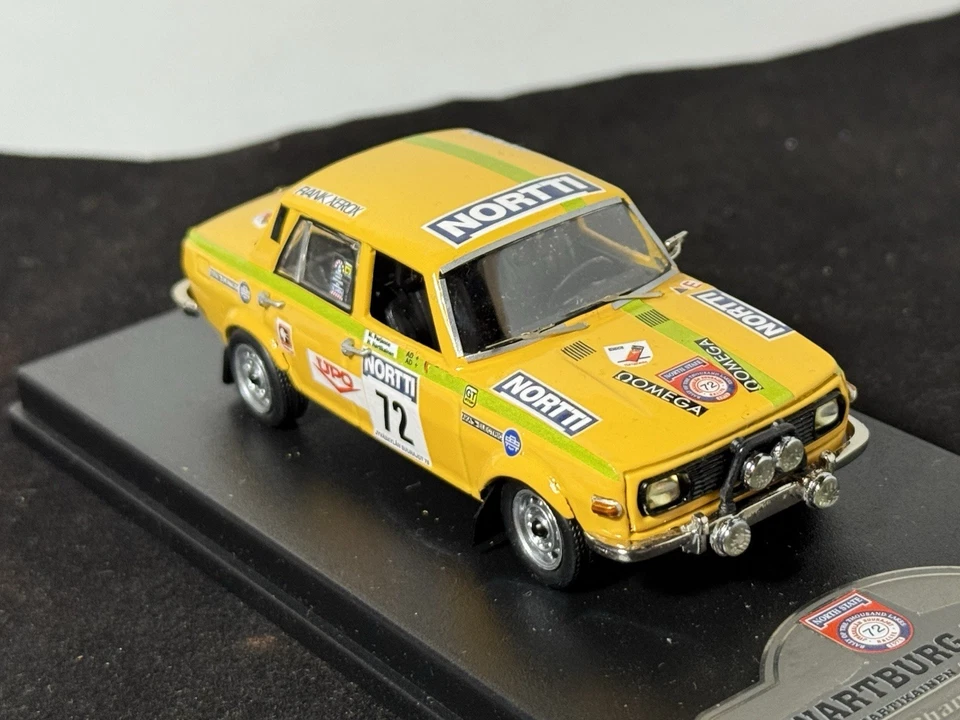 WARTBURG 353 #72 H.HARTIKAINEN-M.PARIANNE 1000 LAKES RALLY 1975 1:43 + Decals !! - Immagine 4 di 4