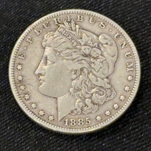 1885 Morgan Silver Dollar Circulated