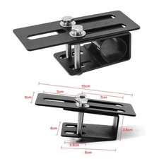 SUV Car Roof Rack Light Bracket Holder Carbon Steel with Anti Theft Screws