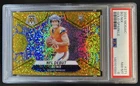2024 Panini Mosaic Bo Nix Gold Sparkle Prizm RC NFL Debut #/24 Broncos PSA 8