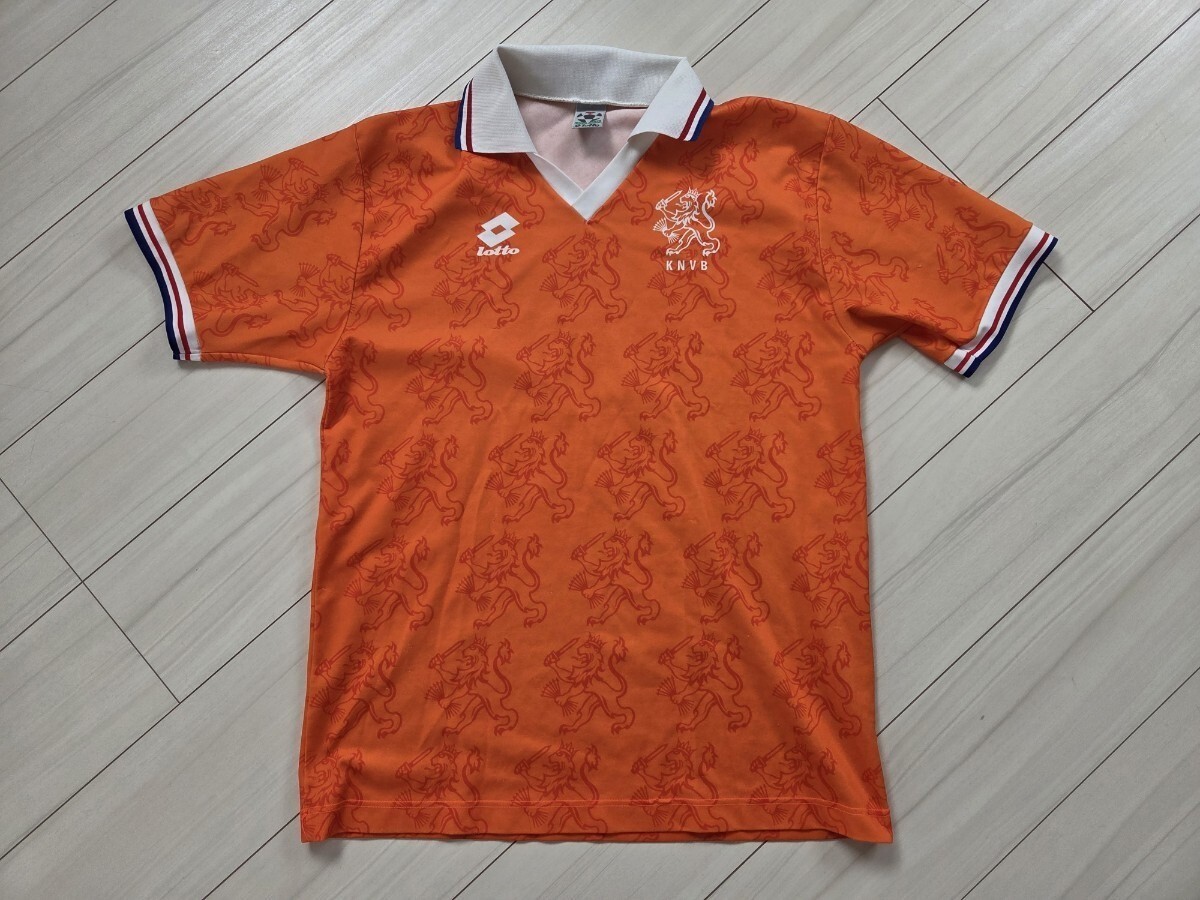 lotto オランダ代表 1994年 アウェイシャツ Mサイズ 未使用品 lotto オランダ代表 1994年 アウェイシャツ Mサイズ 未使用品