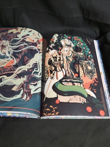 Dames, Fantasy Warriors Collaborative Artbook 65 Artists Hardcover 2024 NEW - Picture 8 of 10