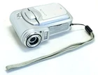 Mustek DV5300SE Digital Camcorder 3.0MP Silver Vintage Retro Video Camera WORKS