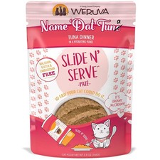 Weruva Name Dat Tuna Pate Wet Cat Food, 5.5oz Pouch, 24-Pack 6.18 per gallon