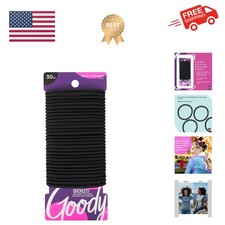 Ouchless Hair Elastics - No Pull, No Breakage, Tangle-Free Hold for Thick, Cu...