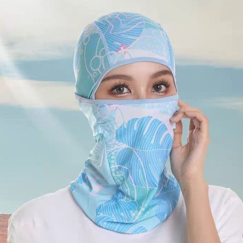 Elastic Riding Mask Full Face Cycling Cap Breathable Balaclava Cap Unisex - Picture 10 of 22