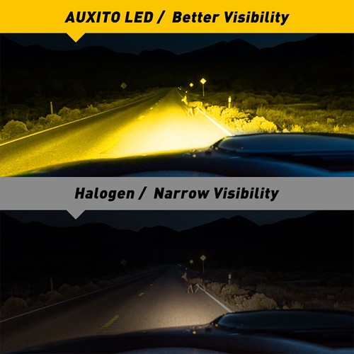 AUXITO LED Fog Driving Light Bulb 4000LM 3000K Lamp 5202 Canbus No Error 2X - Picture 6 of 12