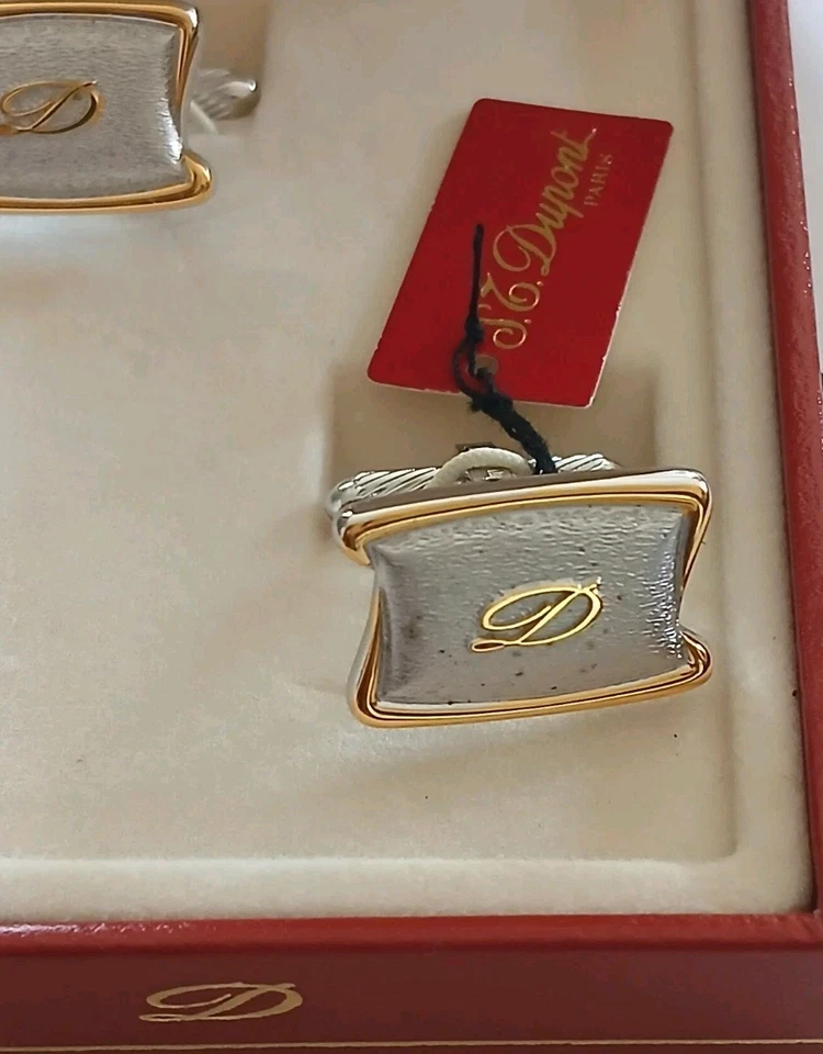 DU PONT PARIS GEMELOS VINTAGE PARA HOMBRE Foto 2 de 4