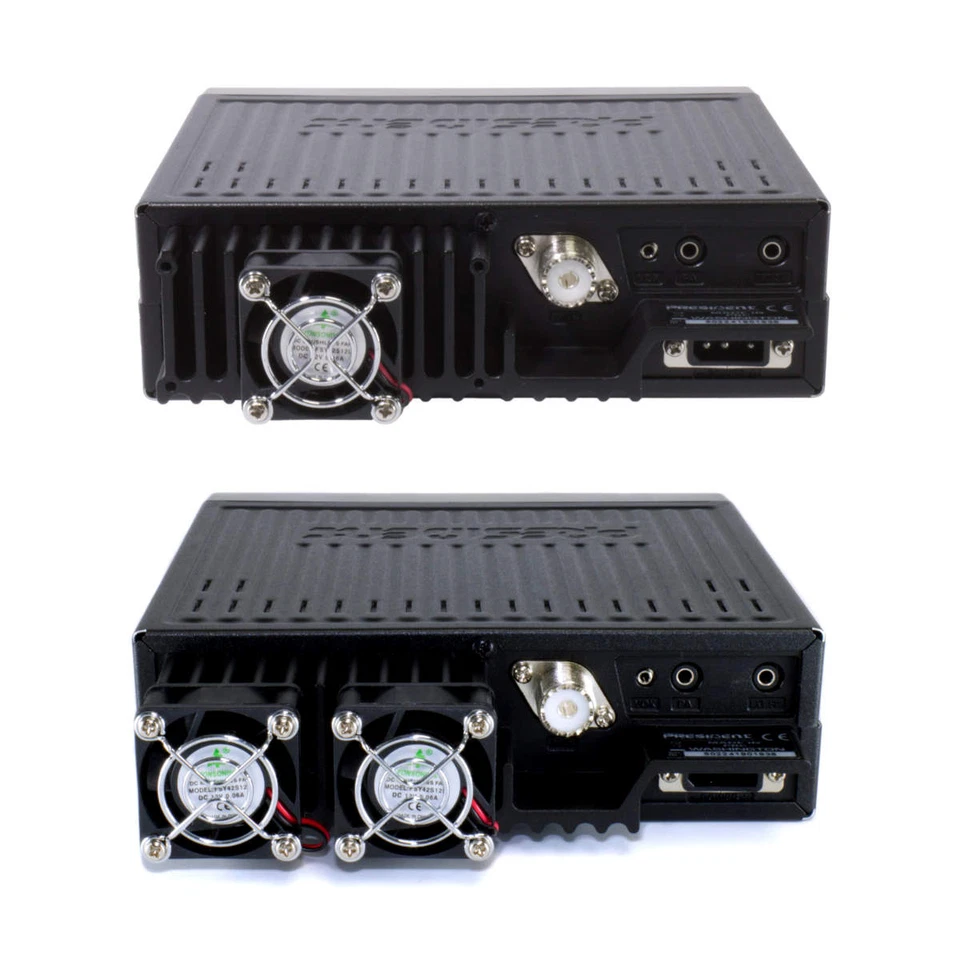 Ventilador de refrigeración de radio CB President ACMD901 13,2 V 40x40x20 mm accesorio de enchufe de 2 pines Foto 3 de 4