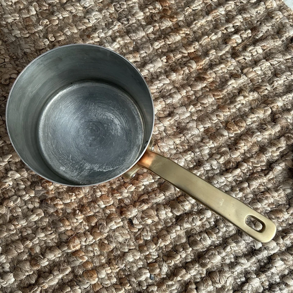 Cacerola de cobre vintage Ruffoni para Martha Stewart con tapa - Hecha a mano en Italia Foto 2 de 4