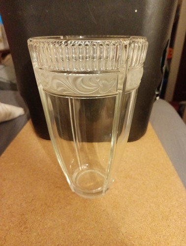 Decorative Clear Glass Vase - Picture 1 of 5