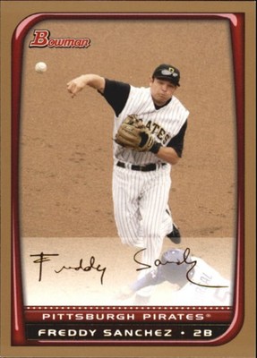 2008 Bowman Gold #93 Freddy Sanchez - BB