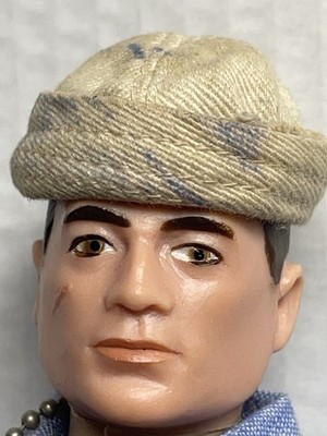 GI JOE 1964 VINTAGE GI JOE JOEZETA:     GENUINE SAMPLE CLOTH SAILOR DIXIE CAP