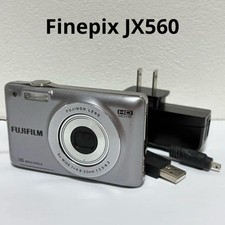 FUJIFILM FinePix JX560 Compact Camera Silver Black From Japan