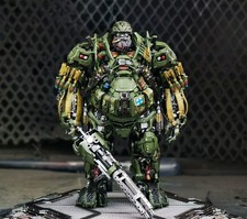 Transformable Robot 4 Hound Mini Scale Micro Resin Model Statue