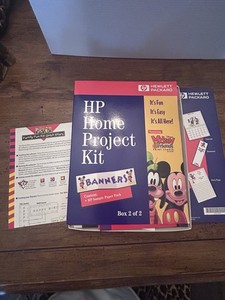 HP Home Project Kit For Making Banners Disney's Mickey & Friends Print Studio 2