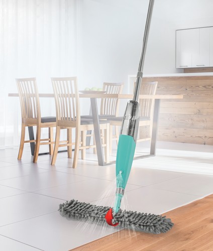 3tlg. Spray-Mopp CLEANmaxx türkis - Bild 5 von 5