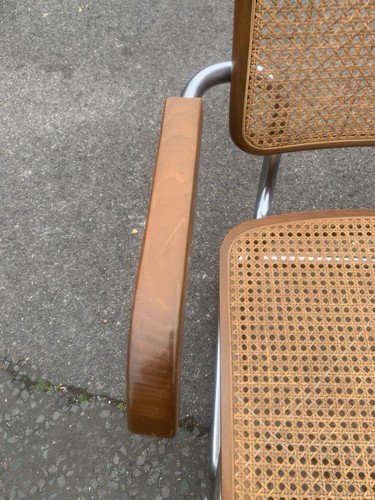2 Marcel Breuer Cesca Style Chairs Bahaus MCM habitat - Delivery Available - Picture 15 of 15