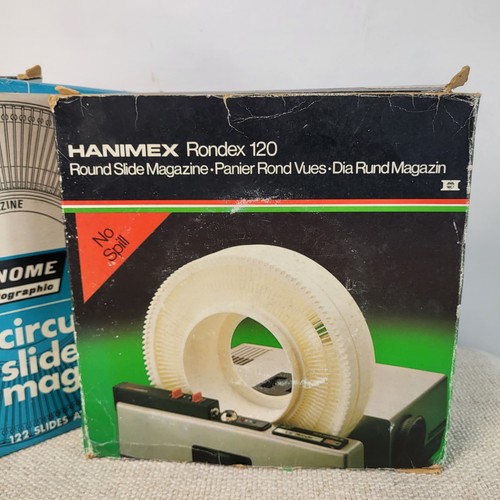 3x Round Slide Magazines Hanimex Rondex 120 Gnome 122 Circular Slide Magazine - Picture 3 of 9