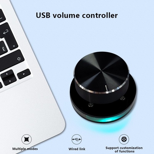 USB-Lautstärkeregler Oberflächen-Drehknopf Benutzerdefinierte SupportVerknüpfung - Afbeelding 12 van 12