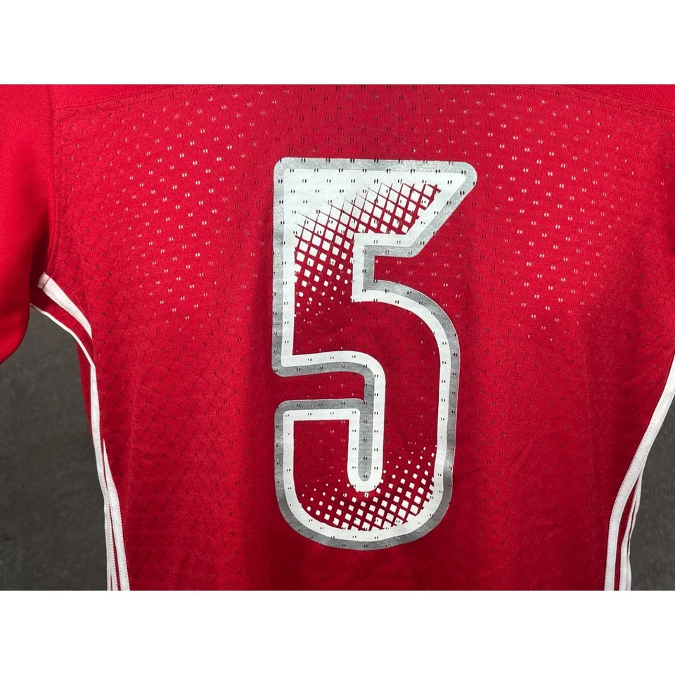 Louisville Cardinals Jersey Women S Red Pullover M Gray 1/4 Zip Lot  2 Football  - Image 4 of 4