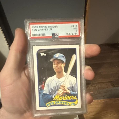 Topps 1989 Traded Ken Griffey Jr. #41T PSA 7 Seattle Mariners