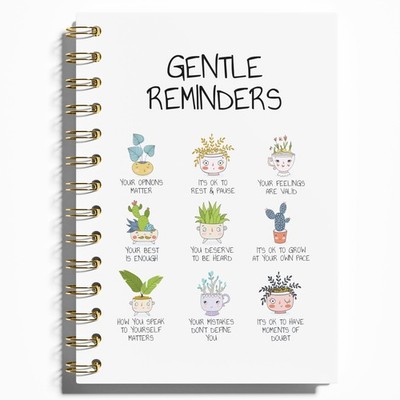 WFSM Daily Affirmations Notebook - Inspirational Journal, Mental Health... 