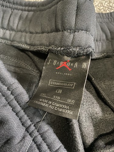 Pantalones Air Jordan Flight Fleece Talla 3XL Retro 4 Blanco Negro Jogger CV6148-010 - Imagen 7 de 13