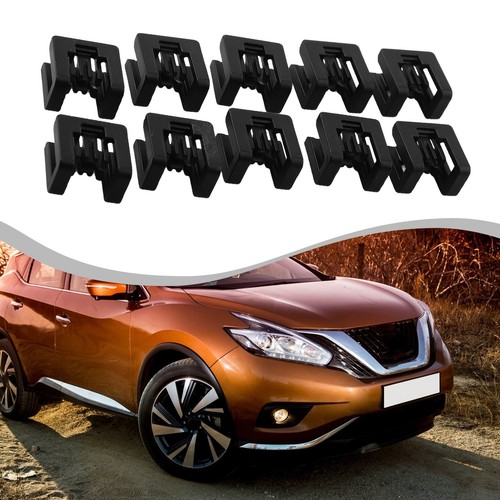 Wiper Hood Clip Reset Clips Plastic Wiper Hood Trim For Nissan For Xtrail - Picture 5 of 12