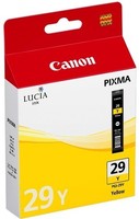 Canon Druckerpatrone Tinte PGI-29 Y Yellow, Gelb