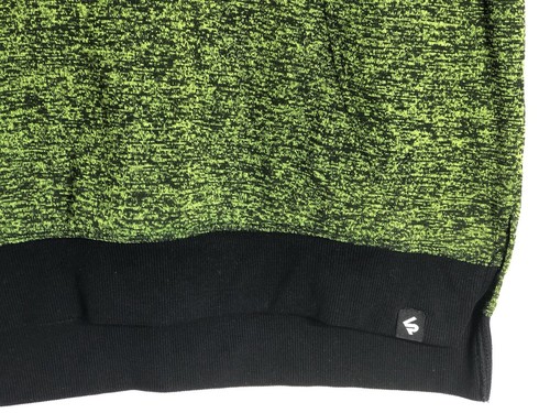 Southpole Authentic Collection Sweatshirt Green Hoodie Short Sleeve Medium - Picture 4 of 10