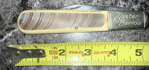 VINTAGE MASTER BARLOW FOLDING POCKET KNIFE COLONIAL SINGLE 4" BLADE PROV. USA - Picture 10 of 10