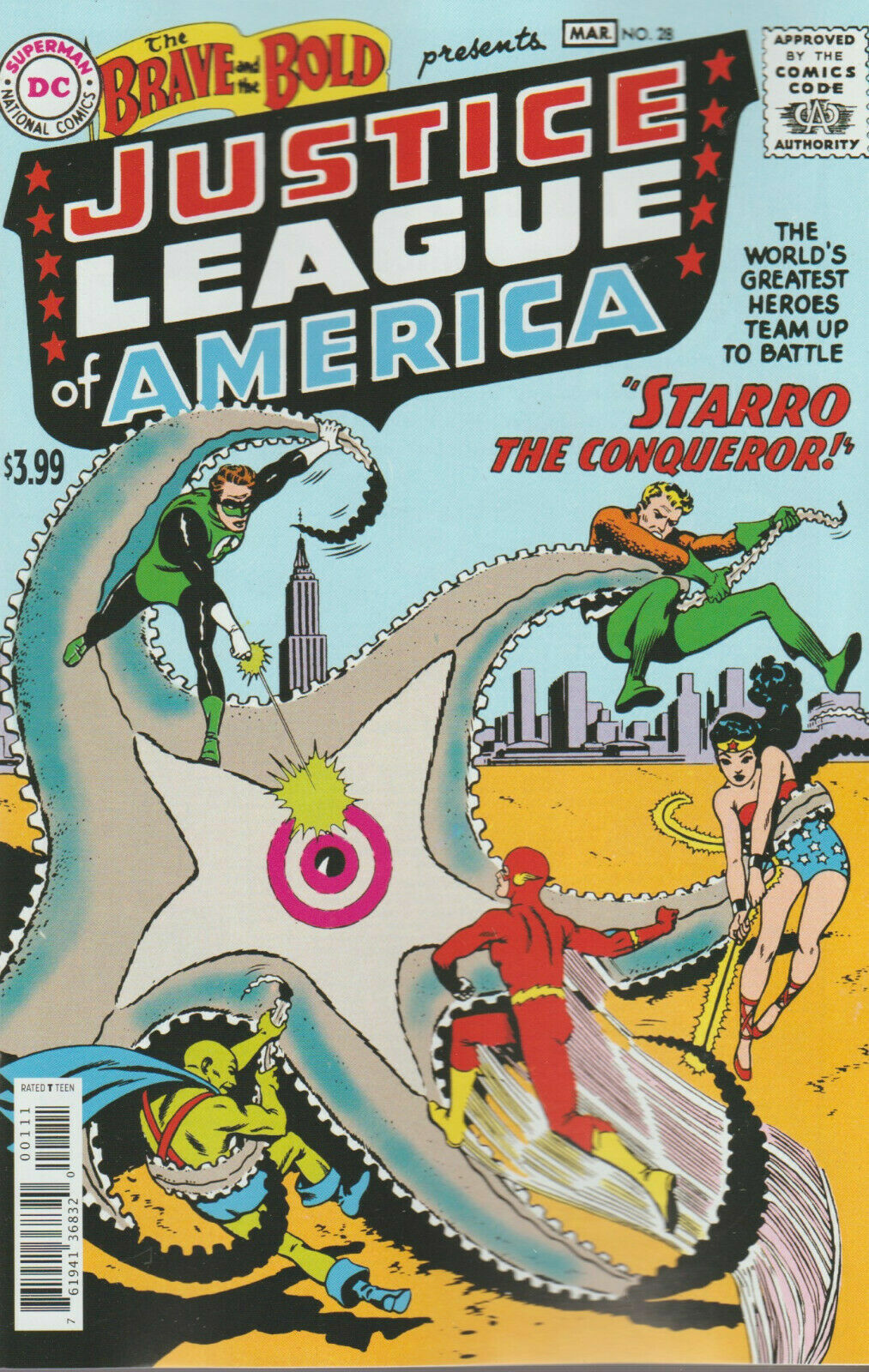 Brave and the the Bold #28 (Facsimile Edition / JLA / 1960 / NM)