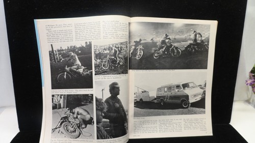 MOTOCROSS ACTION MAGAZINE-APRIL 1974-PENTON 250-HODAKA 125-SADDLEBACK TRANS AMA - Picture 12 of 18