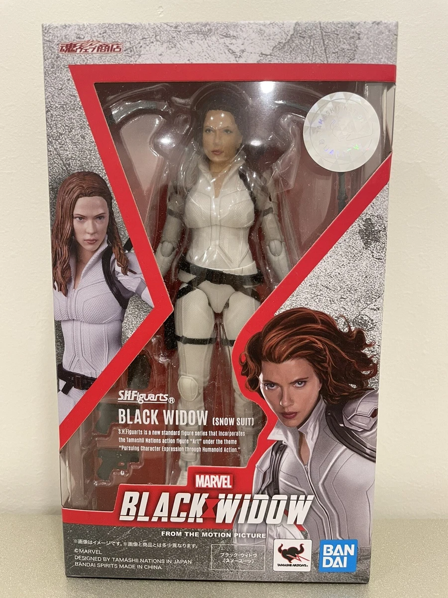 BANDAI S.H.Figuarts BLACK WIDOW Snow Suit ACTION FIGURE BRAND NEW