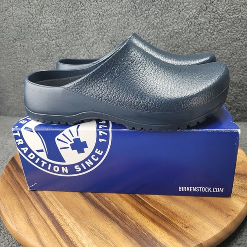 Birkenstock Super-Birki Sandalen Navy Blau Herren Gr. 11 / EUR 44 Clogs Pantoletten 0068071 - Bild 2 von 14