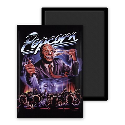 Popcorn 1991 Version 2 Poster Film-Magnet Kühlschrank 54x78mm