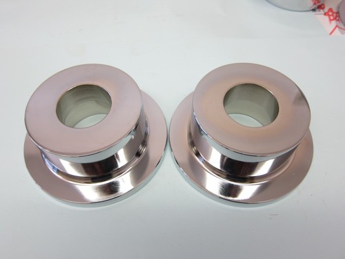 Lowrider Hydraulics parts one pair of chrome deep reverse cups  - Foto 1 di 3