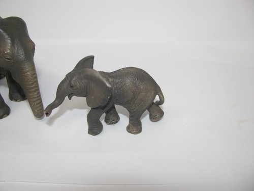 Schleich Female ASIAN ELEPHANT  1 Baby African Elephant plus Off Brand African - Picture 3 of 8