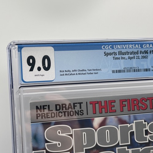 2002 Sports Illustrated “Tiger Walk” Tiger Woods Cover. CGC Graded 9.0! - Picture 2 of 5