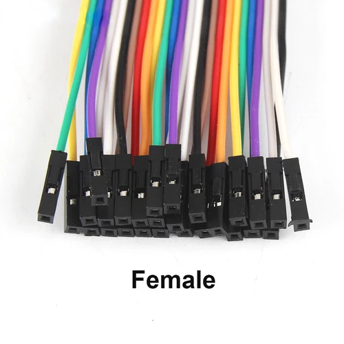 40 Pin Dupont Cables M-F, M-M, F-F Jumper Breadboard Wire GPIO Ribbon Pi Arduino - Picture 8 of 14