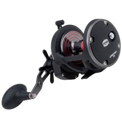 Penn Warfare 30 Star Drag Reel - Rechtshand Angelrolle, Multirolle, Pilkrolle