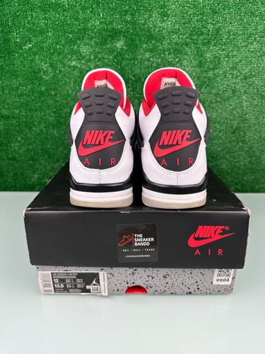 Size 12 - Jordan 4 Retro OG Mid Fire Red - Picture 6 of 8